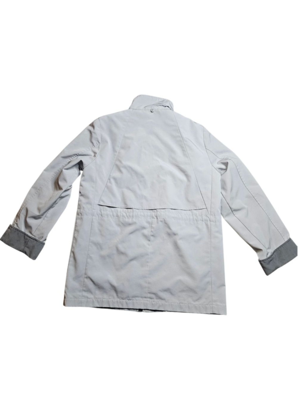 Nautica Medium Gray Wide Sleeve Lightweight Jacket - Picture 3 of 7